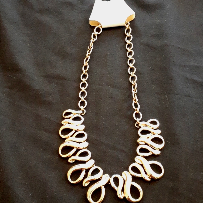 LizCo Gold Color Necklace 18$